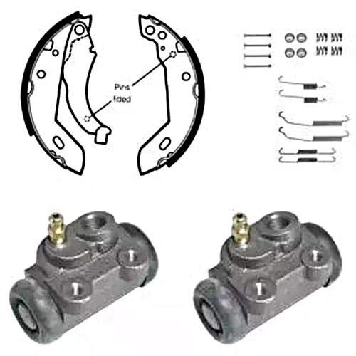DELPHI KP834 Kit de freins à tambour avec cylindre de roue avec accessoires Arrière
