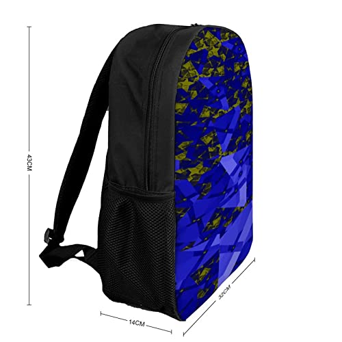 Sac à dos imprimé en 3D bleu pour soulager le dos des élèves - 2