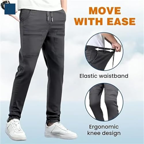 Reonproram Pants, High Stretch Multi-Pocket Cargo Pants, Stretch Cargo Pants3