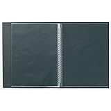 Prat Spiral Modebook 149, Hardcover mit 12 Blattschutzfolien, 32,5 x 24,1 cm, Schwarz (149-12,5 x 9,5)