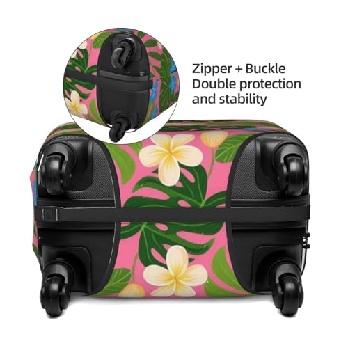 Leaf Floral Tropical Luggage Covers For Suitcase Travel Suitcase Cover Anti Scratch Covers For 25-28 Inch Luggages L4