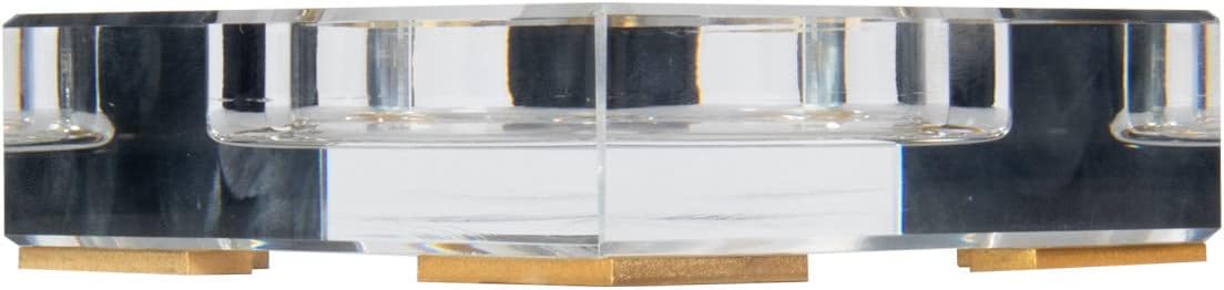 Crystal Diffuser Dish — By Alice Lane Home Collection — Diffuser Tray — Candle Dish Holder — for Home Decor