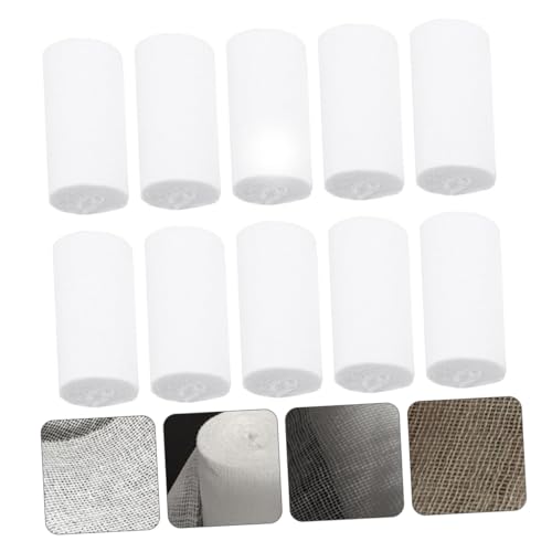 FUOYLOO 10Pcs Conforming Gauze Rolls 8X600Cm Disposable First Aid Bandage Wrap for Emergency Wound Care and Training Use miniatura 6