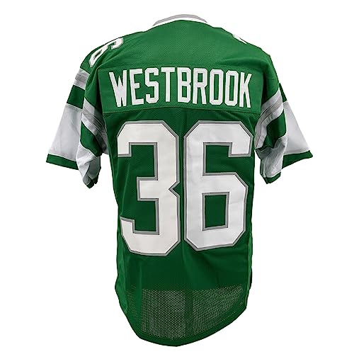 Brian Westbrook Jersey Green Philadelphia | Unisex Adult Sizes S-5XL Unsigned Custom Sewn Stitched
