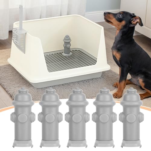 NevPuose Hundetoilette Für Die Wohnung | 5X Welpen Stubenreinheit Trainingshilfe,Tragbare Urin-Toilette Für Welpen Im Haushalt Garten Rasen & Draußen
