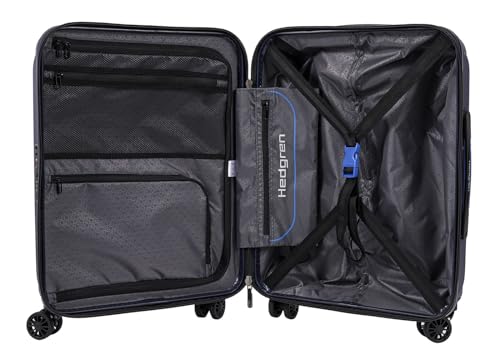 Valise Hedgren Grip Spinner 55 XS Peacoat Blue rigide cabine