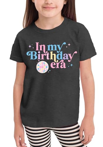 Birthday Girl Shirt 2nd 3rd 4th 5th 6th 7th Girls Birthday Party Outfit Cotton Short Sleeve Tees3