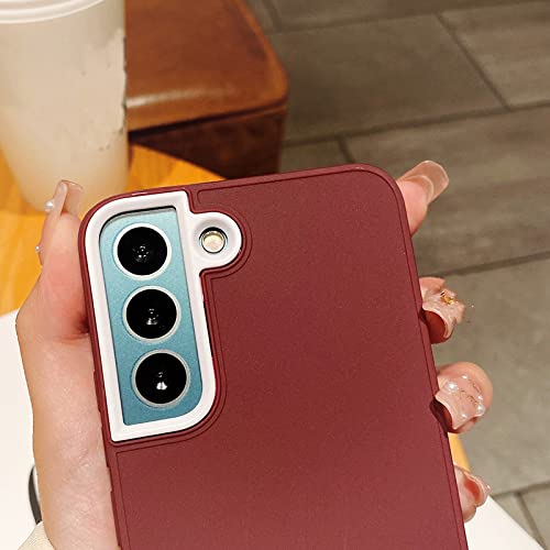 Cadre d'armure carrée en silicone liquide de qualité pour Samsung S22