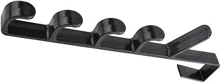 SOLUSTRE Hook Door Back Hanging Rack Towel Hanging Rack Storage Rack Hanger Five Sections