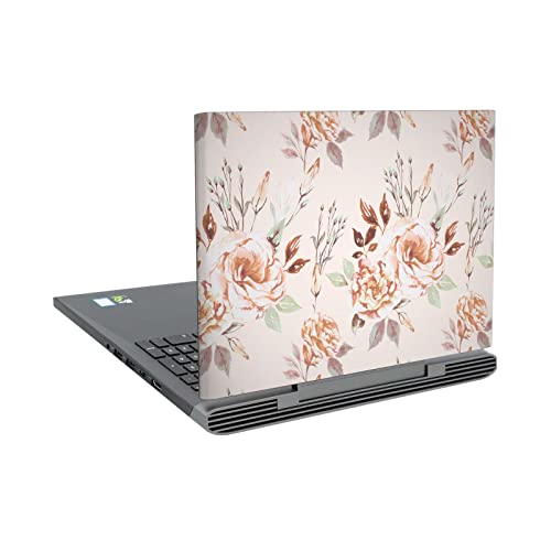 Couverture vinyle premium fleur pour Dell Inspiron 15 7000 design Anis Illustration