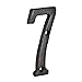 Tool parts House Number - 3 Inch Cast Iron Number 7 for Home Hotel Mailbox Address Sign