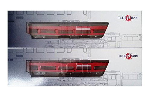 Preisvergleich Produktbild Tillig 01640 2er Set Autotransportwagen DDm916 DBAG Ep.V