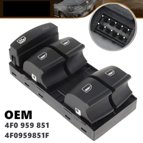 Bouton de commande de fenêtre électrique 4F0959855B à haute réactivité pour Q7 - 3