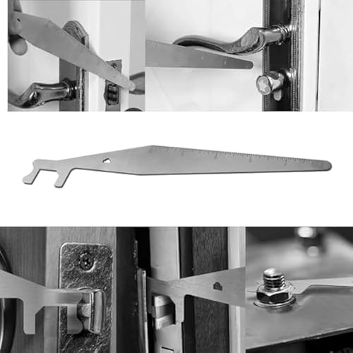 Feuerwehr Gadgets Dietrich,Türfallen Öffnungsnadeln,Türöffnungswerkzeug aus Edelstahl,Dietrich Set Universal,Schlossöffner,Türöffner Universal Geeignet für Feuerwehrleute,Ersthelfer,Polizisten