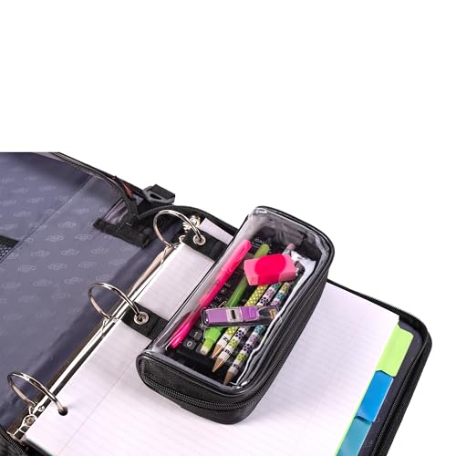 Image of Case it Pencil Case | 6-Pack | PLP-150-CLR Pink
