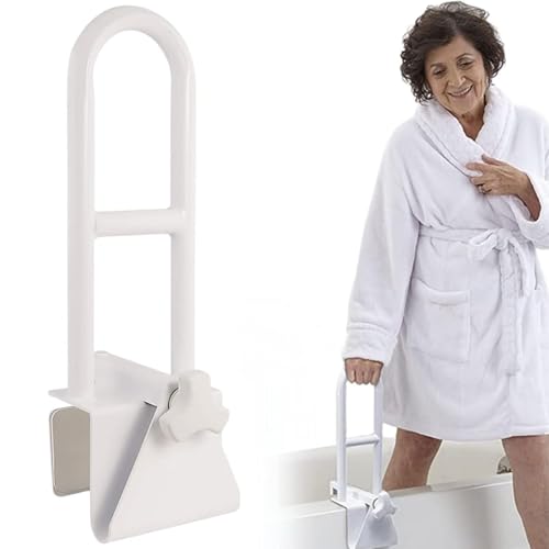 OrtoPrime Asa bañera Adultos y Niños - Agarraderas baño - Asidero para Baño - Barra ducha - Agarrador ducha Personas Mayores - Asidero Bañera Adultos - Apoyo Bañera - Asa de SEGURIDAD para Baño