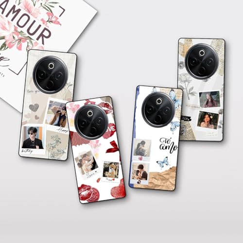 Image of COLORflow Back Cover Compatible with Vivo T4 5G / Y300 Pro 5G / iQOO Z10 5G | Photo Cover Customized | Shockproof TPU Bumper with Camera Protection Back Cover