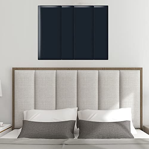 Cabeceros de Cama 135 Negro Polipiel Marca Generic