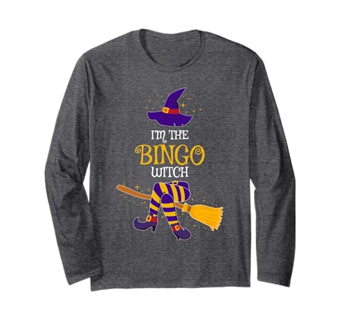 I’m The Bingo Witch Family Matching Costume Halloween Long Sleeve T-Shirt