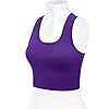 HATOPANTS-Womens-Cotton-Racerback-Basic-Crop-Tank-Tops Women Sleeveless Racerback Camisole Tank Crop Top Premium Cotton Shirts Purple S