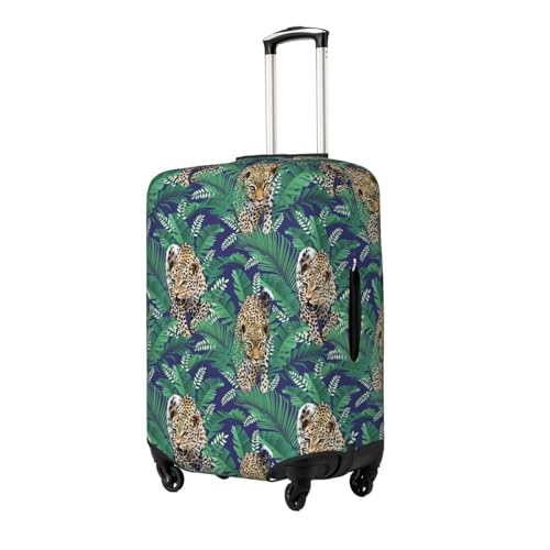 Tropical Animals Travel Luggage Cover Protector Suitcase Covers for Luggage Covers for Suitcase Fit 18-32 In L2