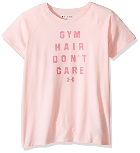 T-shirt Under Armour fille fin contre la chaleur pour rester au sec à l'entraînement