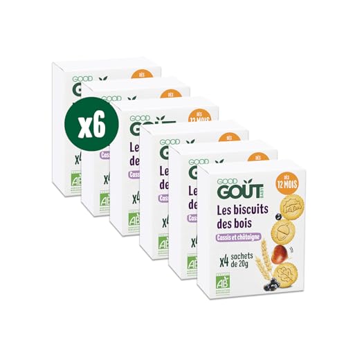 Biscuits bébé Good Goût aux fruits des bois sans huile de palme pour un goûter sain