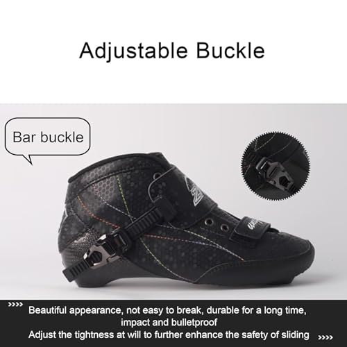 Patins vitesse avec roues 110mm et coque carbone