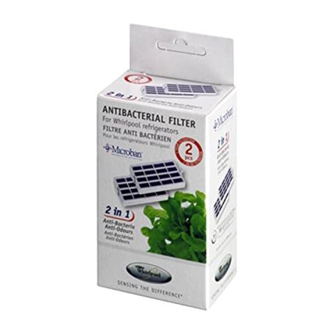 Filtro de agua Wpro WP480131000232 para frigoríficos Whirlpool (Pack de 2) Cover