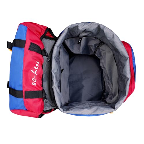 Image of 80L Travel Backpack for Outdoor Sport Camp Hiking Trekking Bag Camping Rucksack