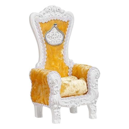 KIXZSAZ �h�[���`�F�A�\�t�@ 112 �h�[���n�E�X�\�t�@���f�� �A�[���`�F�A���C�A�E�g�t�� �~�j�`���A���r���O���[���Ƌ� ���j�[�N�ȓW���p 1/12 �h�[���n�E�X, ���F�Ɣ�, 8.5×16cm