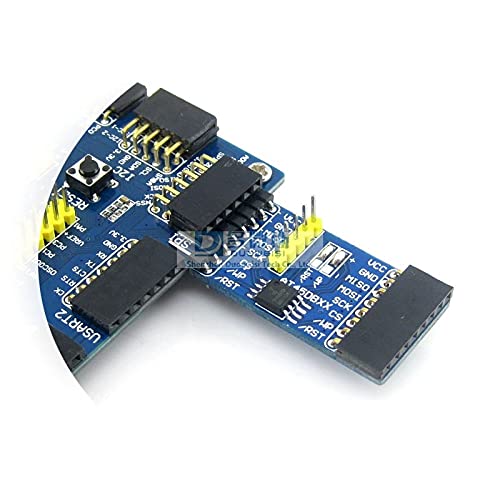 Lysee 3D Printer Parts & Accessories - AT45DBXX DataFlash Board AT45DB041 for DataFLash Flash Memory Storage Module Development Kit SPI Interface - (Color: Blue)