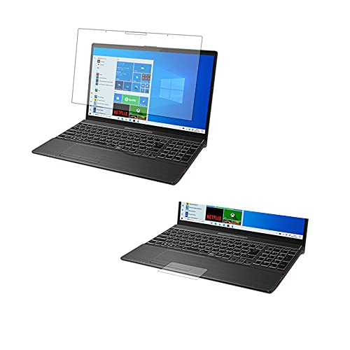 �y2���g(���+�^�b�`�p�b�h)�zClearView(�N���A�r���[) Fujitsu LIFEBOOK AH-X/F1 WA-X/F1 2021�N2�����f�� 15.6�C���`�p �t���ی�t�B���� �}�b�g(���˒ጸ)�^�C�v ���{��