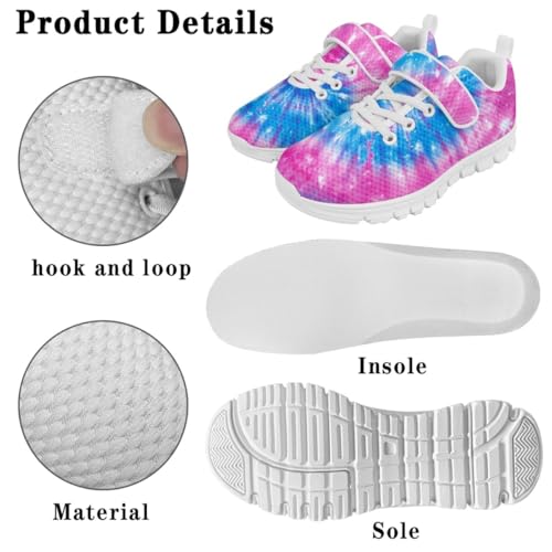 Kids Road Running Shoes Strap Athletic Sneakers Sport Shoes Mesh Shoes Teens Girls Boys Travel Walking Shoes4