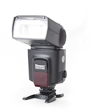 SIMPEX 522 Manual Shoe Mount Flash for DSLR Cameras (Black)