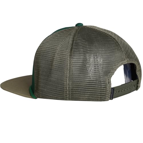 Image of EDTREK Outdoorsman Pro Trucker Breathable Mesh Performance Cap - Flat Brim Snapback Hat