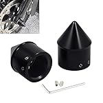 Front-Axle-Nut-Covers-Caps-Compatible-for-Harley-Davidson-Touring-Softail-Sportster-Dyna-Trike-Electra-Street-Road-Glide-Road-King-Tri-Glide