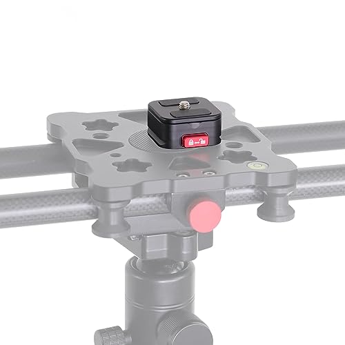 Placa QR para trípode con configuración rápida de aluminio para cámaras sin espejo 7