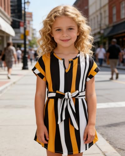 Image of OLMRJKD Kid Toddler Girl Clothes Summer Short Sleeve Figure Graphic Tee Shirt + Shorts Summer Outfits Set