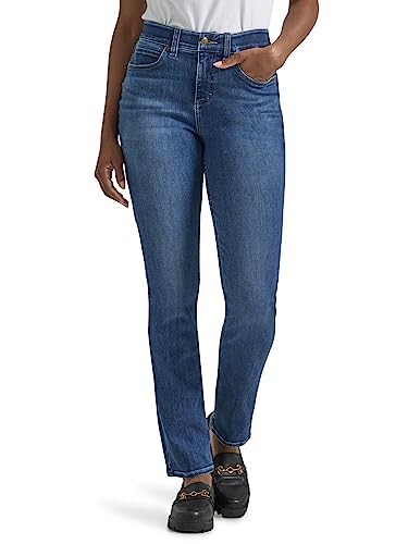 Lee Women's Ultra Lux Comfort with Flex Motion Straight Leg Jean