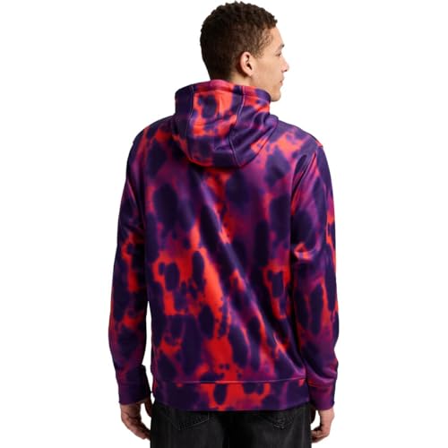 Image of Burton Men's Oak Pullover Hoodie - Technical Sweatshirt w /Quick-Drying Fleece & Thumbhole Cuffs