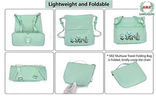 Image of SRZ School Bag College Bag Backpack for women Travel bag Polyester Trendy Stylish Backpack Drawstring Embroidery