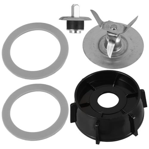 Luxshiny Base de Cuchillas de Repuesto para Amoladora Eléctrica, Soporte de Metal Anillo de Sello para Batidoras y Molinillos de Leche de Soja en Uso Diario
