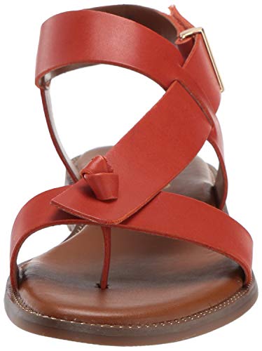 Image of Franco Sarto Womens Glenni Ankle Strap Flat Sandals