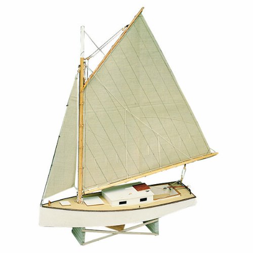 Midwest Products 965 Static Display Apprentice Boat Model Crafts Kit, Beginner, Chesapeake Bay Flattie