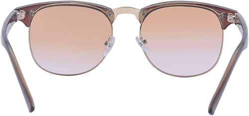 Miniatura 5 de Kelens Lentes de sol semi sin montura para hombres y mujeres, lentes de sol de miopía para conducir, lentes de sol vintage para miopía (-3.5)