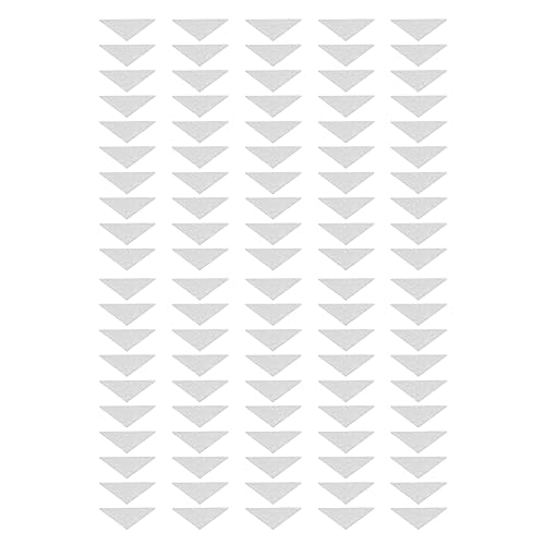 100PCS No Collar Stays Shaper Self Collar Sticker No Collar Stays Adhesive Sticker for Shirts Keep Collars Upright