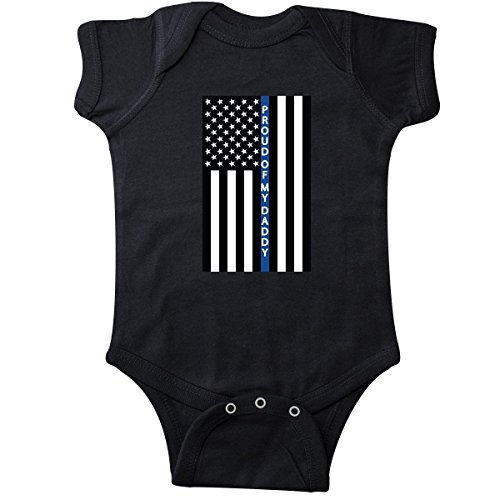 inktastic Police Officer Daddy Law Enforcement Infant Creeper 6 Months Black