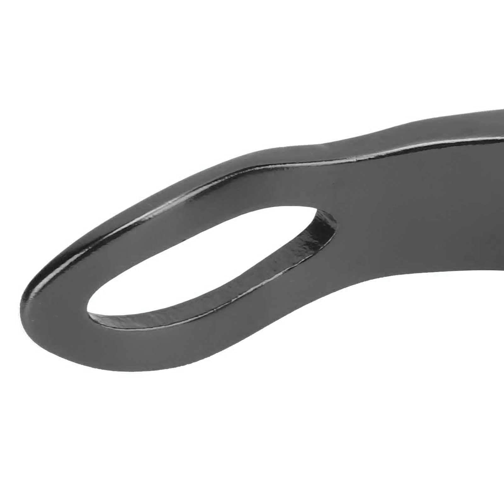 Bike Seat Clamp, Tube Clamp 28.6mm Bike Seatpost Clamp, Aluminum Alloy Bike Seat Tube Clamp, Quick Release Seatposts Clamp Bike Components And Parts with Hollow Design for Road Car (Black)