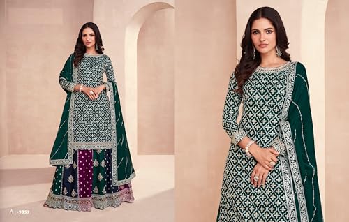 pakistani Ready To Wear Ghagra Style Salwar Kameez Dress for Womens With Dupatta-27203